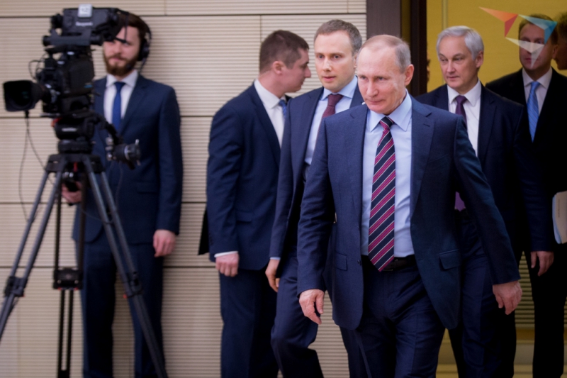 Путин встретился с лидерами бизнеса